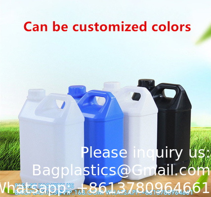 1L 2L 2.5L 3L 4L 5L 6L 10L Baril en plastique Jerry Can Pour le pétrole