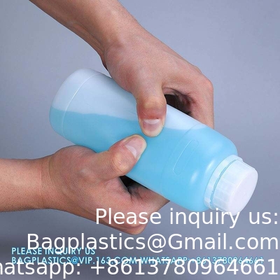 Bouteille de médicament liquide de laboratoire en plastique vide Réactif chimique Récipient Bouteille avec couvercle à vis