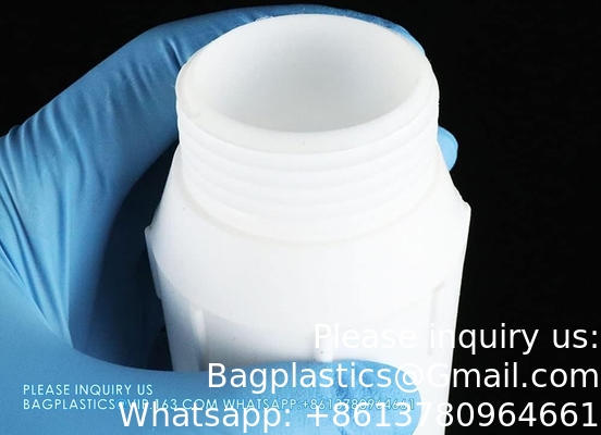 LAB 25 ml à 2000 ml échantillon épaissie résistant aux acides et aux alcalis stockage bouteille chimique liquide bouteille de réactif PTFE