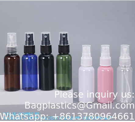 Emballage de liquide médical 50ml 60ml 100ml bouteille en plastique durable avec pompe à pulvérisation pour brouillard anti-inflammatoire