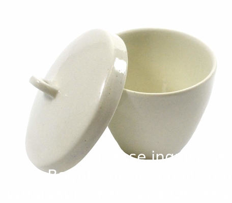 Porcelaine Mortar &amp; Pestle Set, 9 oz (275 ml) - Surface de meulage non glacée - Excellent pour la cuisine ou le laboratoire