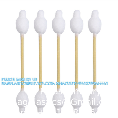 Nouveau design tiroir boîte d'emballage coton écouvillons fenêtre ouverte boîte à cigarettes coton plastique écouvillons petite taille