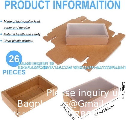 Carton petit carton boîtes d'emballage de cadeaux pour les fêtes, bonbons et bijoux