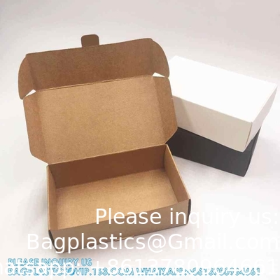 16.7 x 13 x 2,5 pouces boîte d'expédition portable boîte de messagerie sécurisée Kraft boîtes aux lettres pour l'emballage portable en mouvement avec chargeur