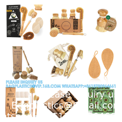 Un ensemble de couverts jetables en bois de bambou 100% naturel, écologique, biodégradable et compostable