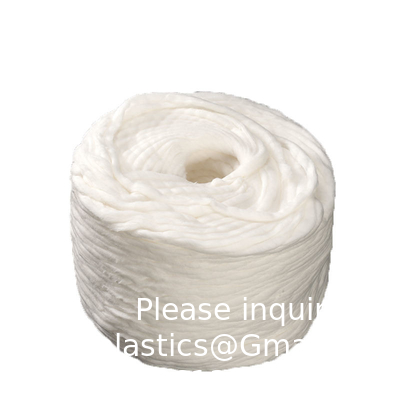 100% coton médical en coton chirurgique en bobine en coton en coton pur en coton en rouleau en coton pur en coton original pour les bourgeons de coton
