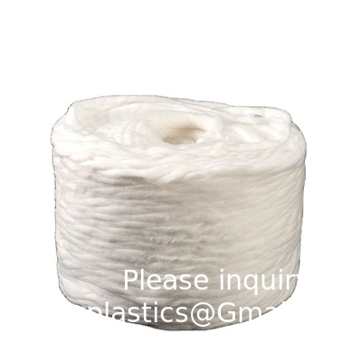 100% coton médical en coton chirurgique en bobine en coton en coton pur en coton en rouleau en coton pur en coton original pour les bourgeons de coton