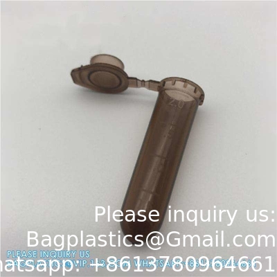 Ambre stérile 1,5 ml Microcentrifugeuse Tube à microcentrifugeuse Tube à centrifugeuse conique Falcon Tubes à centrifugeuse coniques 15 ml, 100 pcs Stérile