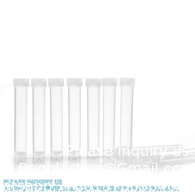 Tuyau cryogénique en plastique gradué de 2 ml Autonomie avec bouchon 10 ml Tuyaux de laboratoire congelés en plastique