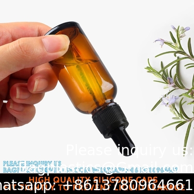 Bouteilles à goutte à goutte 5 PCS Bouteille à goutte à goutte Amber avec entonnoirs et pipettes de transfert, Bouteilles de teinture en verre avec goutte à goutte 10 ml