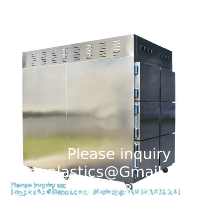 6 chambres réfrigérateur de corps morts morgue congélateur équipement morgue cercueil 6 chambres congélateur de corps morts