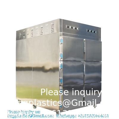 6 chambres réfrigérateur de corps morts morgue congélateur équipement morgue cercueil 6 chambres congélateur de corps morts