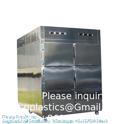 6 chambres réfrigérateur de corps morts morgue congélateur équipement morgue cercueil 6 chambres congélateur de corps morts