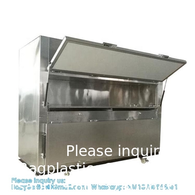 Régulateur de température individuel 3 tiroirs équipement funéraire fournitures boîte refroidisseur chambre morgue congélateur
