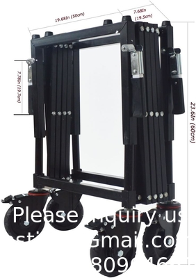 Camion funéraire en acier au carbone Camion d'église Camion coffre-fort Chariot portable Fourniture mortuaire portable cercueil