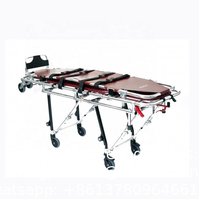 Accessoires de cercueil 304 en acier inoxydable Fabrication de brancards pour les funérailles pliables sur mesure
