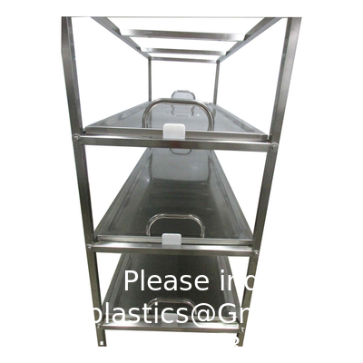 Prix d'usine Morgue de style américain Cadeau Cremation Funéraire Morgue réfrigérateur Rack à vendre