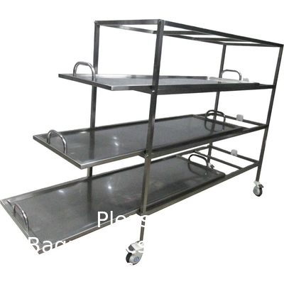 Prix d'usine Morgue de style américain Cadeau Cremation Funéraire Morgue réfrigérateur Rack à vendre