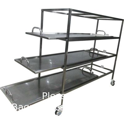 Prix d'usine Morgue de style américain Cadeau Cremation Funéraire Morgue réfrigérateur Rack à vendre
