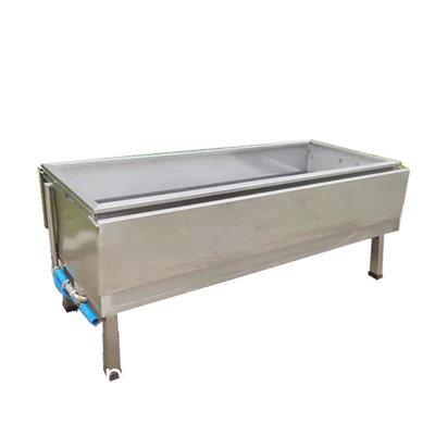 Table d'embaumement de l'évier de formalin Fabrication de la morgue Station d'autopsie Table de lavage des cadavres Table de dissection Table d'autopsie