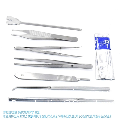 Kit de dissection avancée - 37 pièces au total. instruments en acier inoxydable de haute qualité parfait pour l'anatomie, la biologie, la botanique