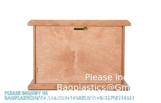Urnes en bois pour animaux, urnes pour animaux de compagnie, fournitures de produits funéraires, urne commémorative pacifique avec boîte photo pour chien et chat