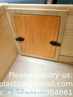 Urnes en bois pour animaux, urnes pour animaux de compagnie, fournitures de produits funéraires, urne commémorative pacifique avec boîte photo pour chien et chat