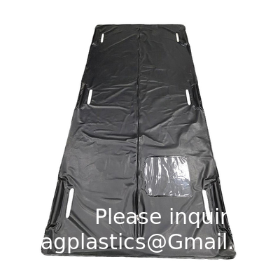 Fabrication personnalisée Fermeture à glissière centrale jetable imperméable à l'eau corps mort sac de colisage croisé
