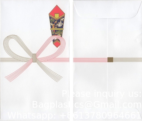 Enveloppes d'argent de mariage pour les cadeaux en espèces Enveloppes de cadeau de mariage japonaise
