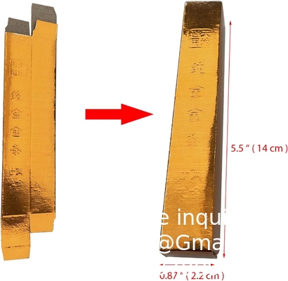 De l'argent des ancêtres, du papier chinois, des lingots d'or, des fournitures pour le festival des fantômes affamés.
