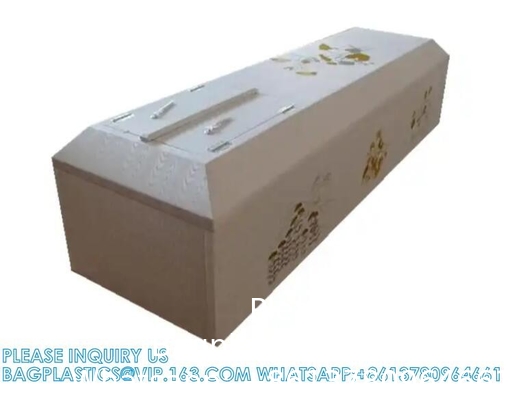 fournitures funéraires japonaises coffre en bois pliable sculpté à la main fournitures funéraires coffre en bois