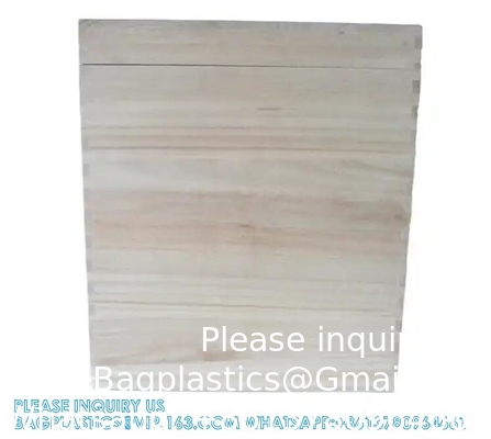 Complète gamme de tailles Japon Funérailles Paulownia Boîte à os en bois Accessoires funéraires Paulownia Boîte à os en bois