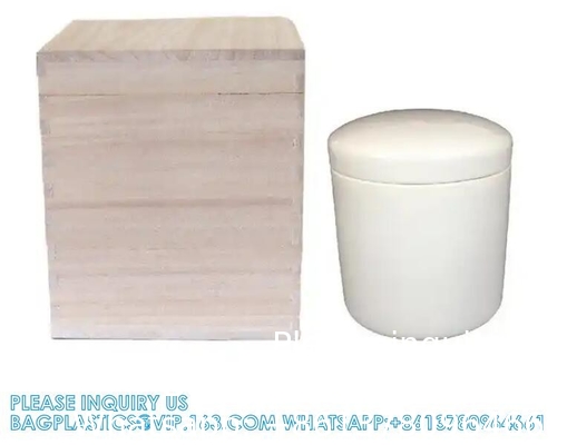 Complète gamme de tailles Japon Funérailles Paulownia Boîte à os en bois Accessoires funéraires Paulownia Boîte à os en bois