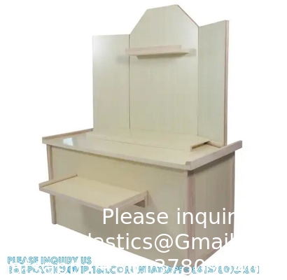 fournitures funéraires, table en bois, armoire bouddhiste en bois autel ancestral pour cérémonie funéraire