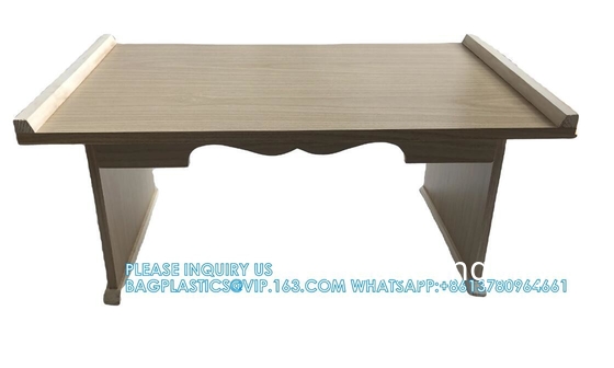 fournitures funéraires, table en bois, Japon Paulownia Plateforme de table d'autel en bois pour cérémonie funéraire