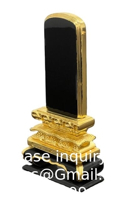 fournitures funéraires, table en bois, mémorial d'ancêtres funéraires japonais