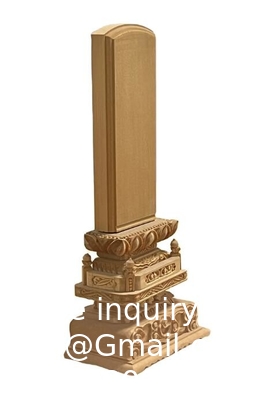 fournitures funéraires, table en bois, mémorial d'ancêtres funéraires japonais