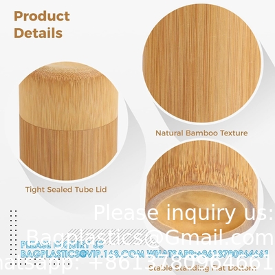 Ensemble d'urnes de dispersion de bambou, 4 PCS Petites urnes de dispersion de bambou pour cendres humaines, urnes de tube de cendres de crémation pour humains
