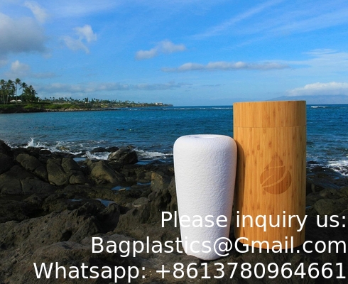 Urne d'eau de mer: Urne biodégradable pour l'enterrement dans l'eau, enterrement en mer Eco-enterrement: Urne biodégradable, urne funéraire, urne de bambou