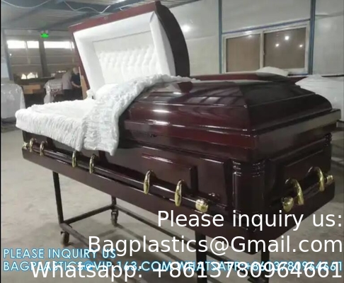 Coffres européens Cremation Coffres métalliques Coffres pour bébés Urnes Coffres juifs Coffres matériel Coffres tissus