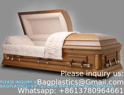 Coffres européens Cremation Coffres métalliques Coffres pour bébés Urnes Coffres juifs Coffres matériel Coffres tissus
