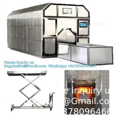 Prix d'usine et écologie Crematoire mobile four crématoire humain