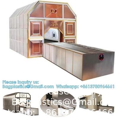 Prix d'usine et écologie Crematoire mobile four crématoire humain