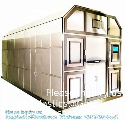 Prix d'usine et écologie Crematoire mobile four crématoire humain