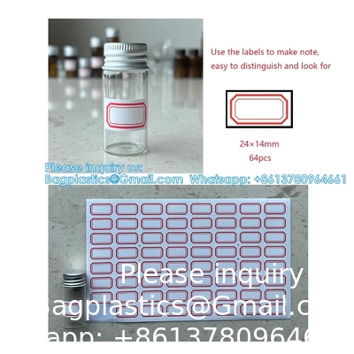 100 ensembles de petites bouteilles en verre avec capuchon en aluminium vis couvercles supérieurs 5 millilitres minuscules flacons bricolage artisanat stockage