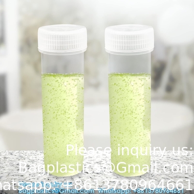 7 ML Flacons en plastique avec couvercle Bouteilles d' échantillons Flacon Flacons en plastique avec bouchon Flacons en plastique pour petits articles