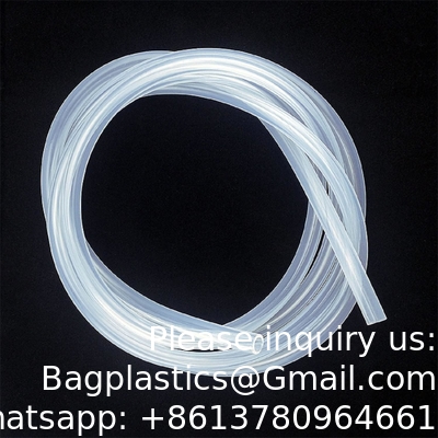 Tubes en silicone clair, 10ft 3/8&quot; ID X 1/2&quot;OD Tubes en silicone pur de qualité alimentaire à haute température pour la vinification à domicile