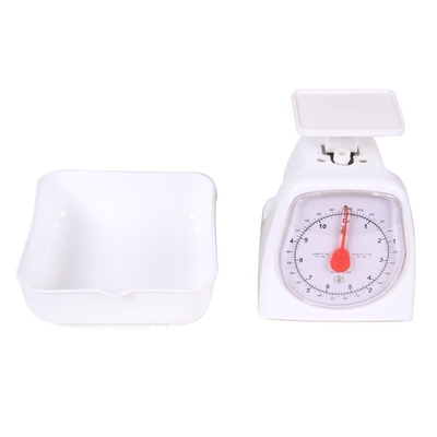 Balance de plateforme analogique à double cadran, balance de 5 kg, balance de cuisine, balance de pesage, fournitures de classe pour les enseignants