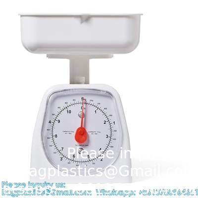 Balance de plateforme analogique à double cadran, balance de 5 kg, balance de cuisine, balance de pesage, fournitures de classe pour les enseignants