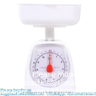 Balance de plateforme analogique à double cadran, balance de 5 kg, balance de cuisine, balance de pesage, fournitures de classe pour les enseignants